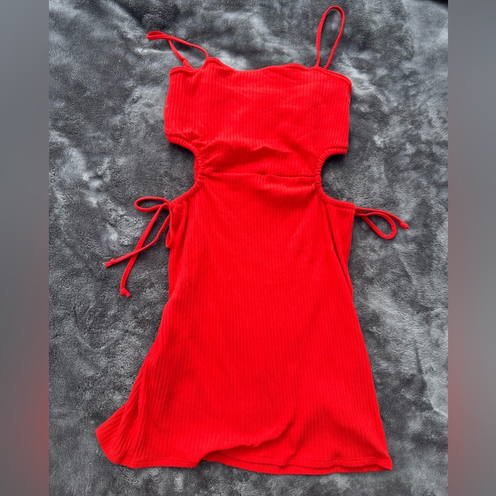 Arizona Jean Co Red Cutout Mini Dress - Going Out🔥🔴